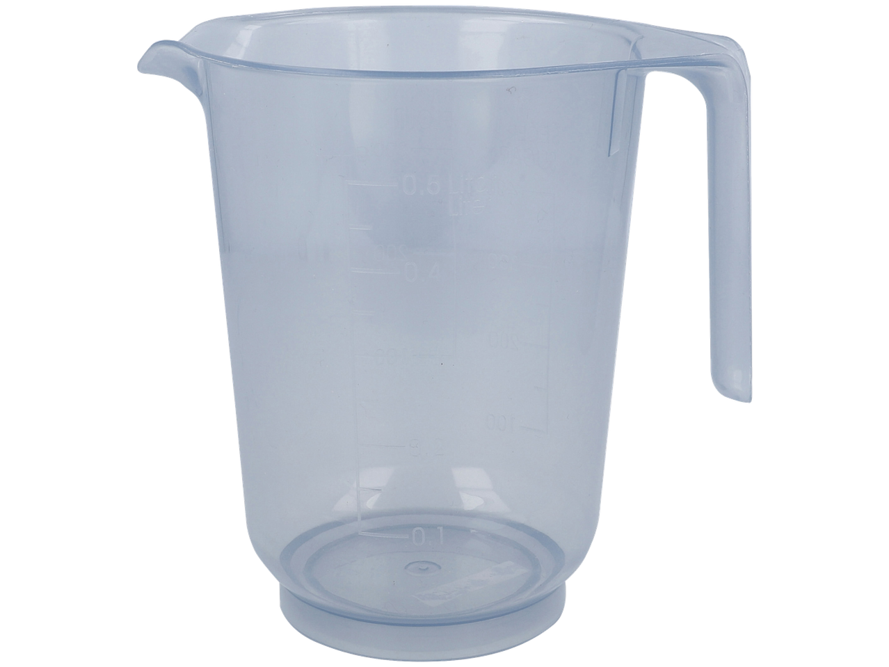 Prozirna mjerna posuda Jes Collection® kapaciteta 0,5 litara.