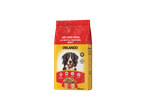 Sac de croquettes pour chien Orlando, saveur bœuf et légumes, 10 kg.