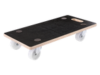 Platform trolley for moving objects.