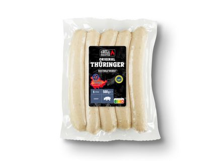 Grillmeister Original Thüringer Rostbratwurst