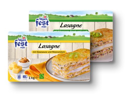 Alpenfest Lasagne