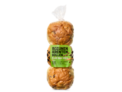 Rozijnen krentenbollen voor 1.19 EUR