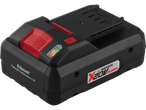 Parkside Performance 4 Ah Bluetooth battery with charge indicator