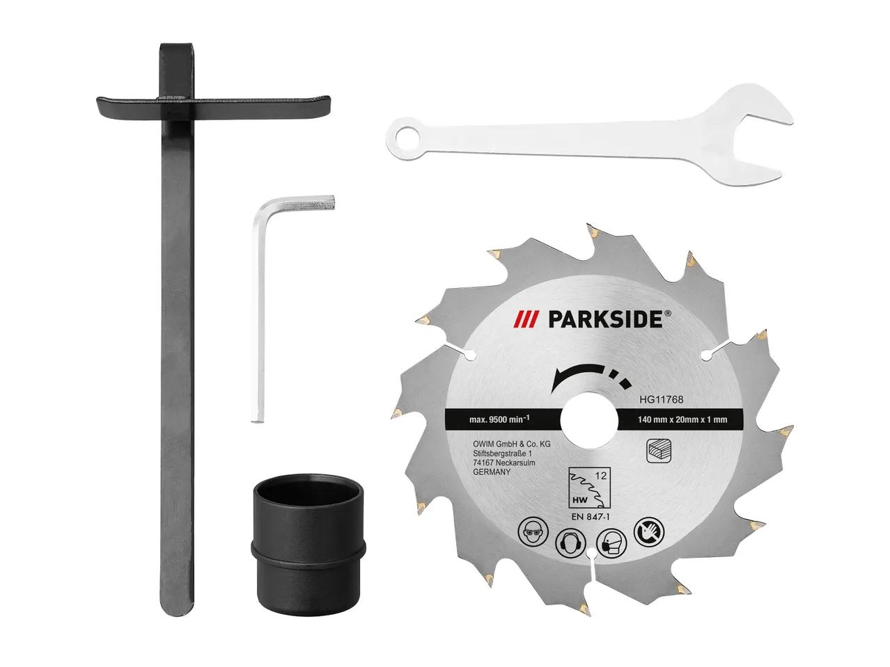 Отидете на цял екран: Parkside® Ръчен циркуляр - Изображение 7