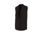 Blazer sem mangas Esmara em preto