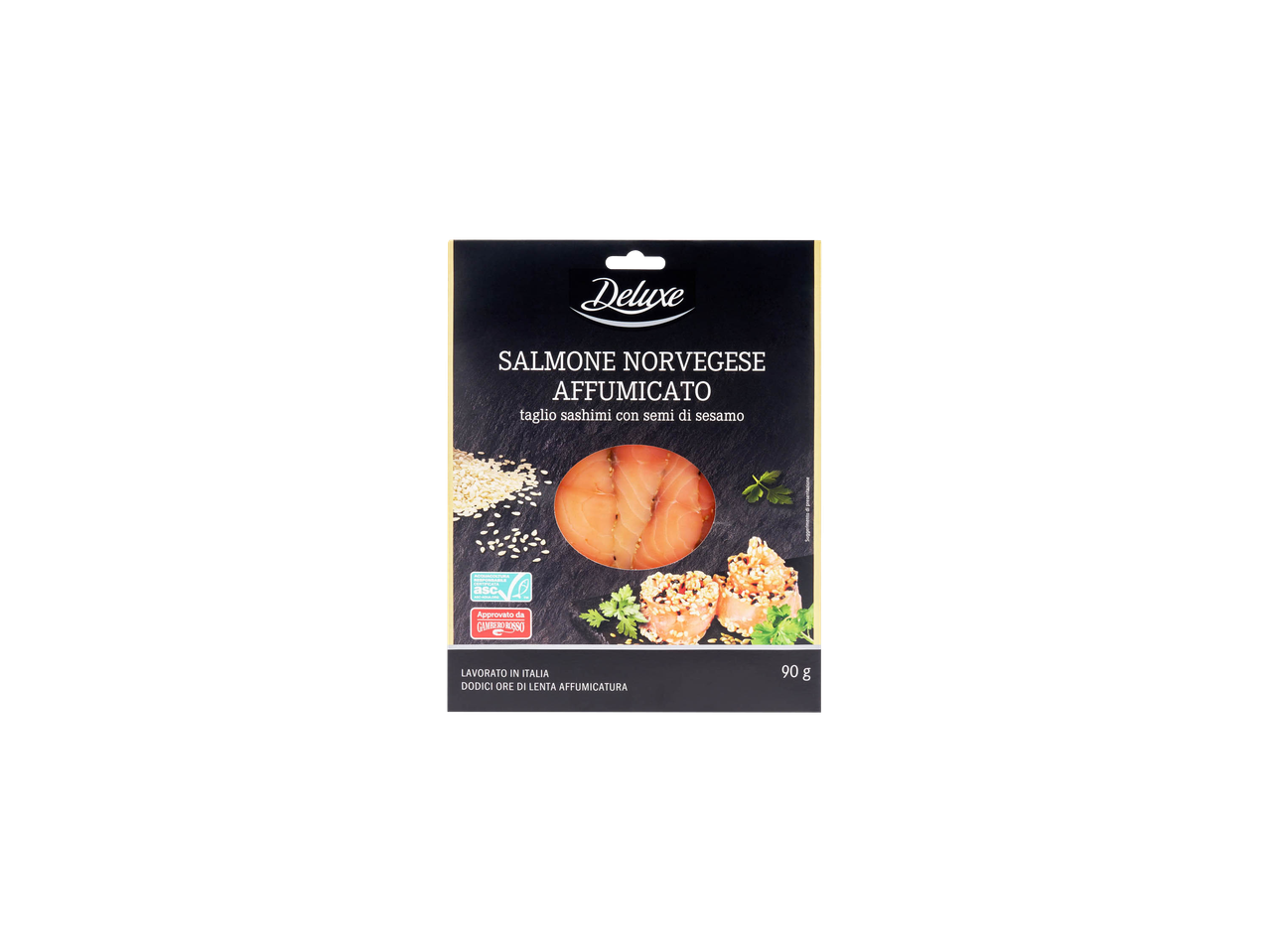 Confezione di Salmone affumicato Delhaize.