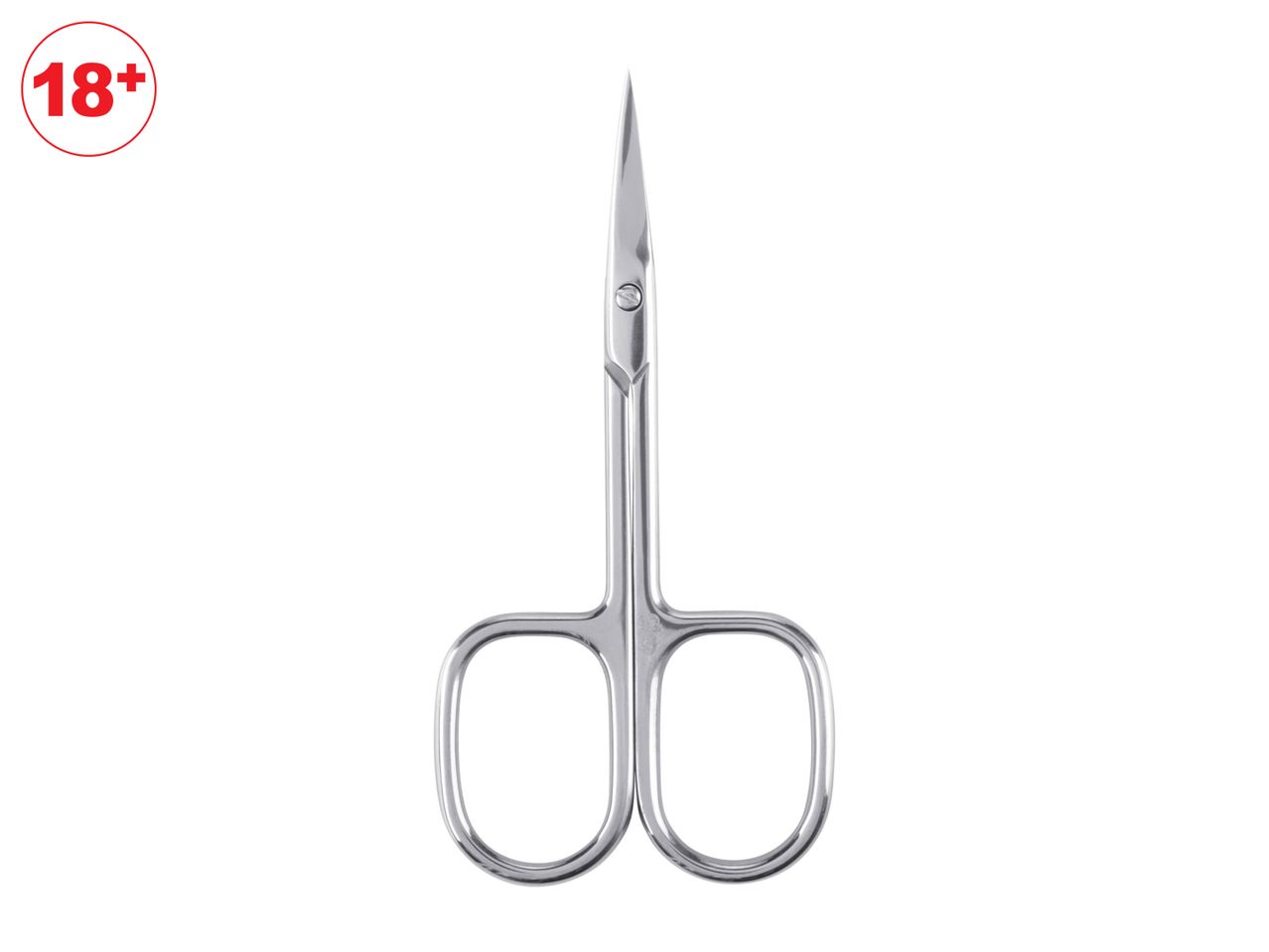 18' stainless steel cuticle scissors.