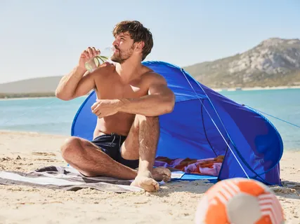Pop-up strandsátor