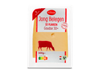 Milbona Gouda kaas: 300g, 10 plakjes.