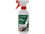 Frasco de spray repelente de chuva Parkside, 400 ml, com gatilho e tampa vermelhos.