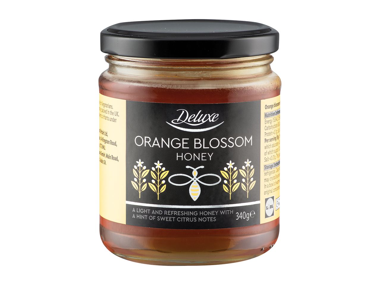 Deluxe Orange Blossom Honey: a light and refreshing honey.
