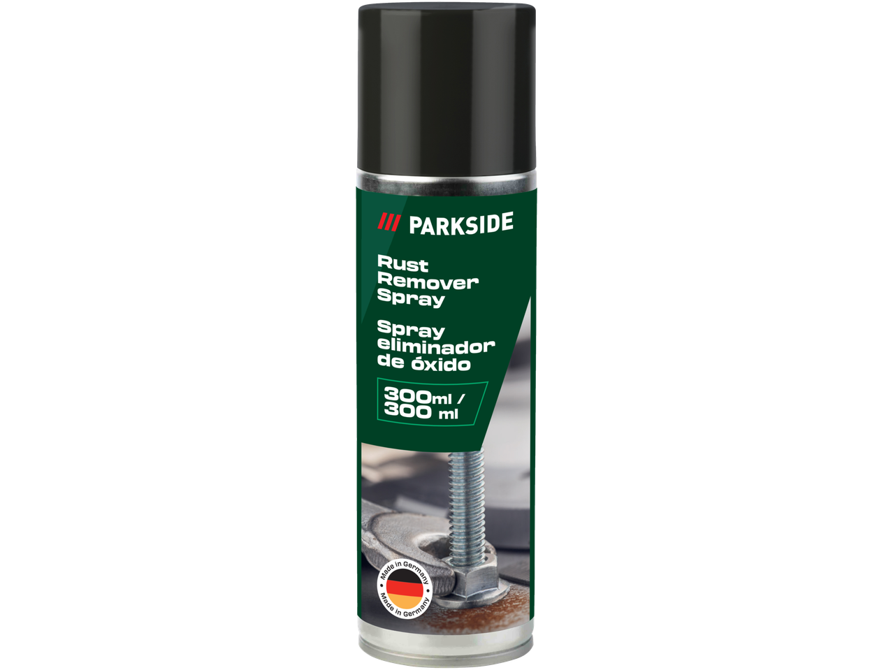 Spray Removedor de Ferrugem Parkside, 300ml, Fabricado na Alemanha