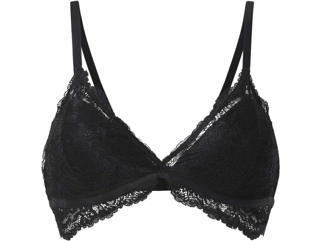 Sutiã de renda preta ESMARA