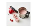 Morphy Richards Saute & Soup Compact with strawberry milkshakes and fresh strawberries