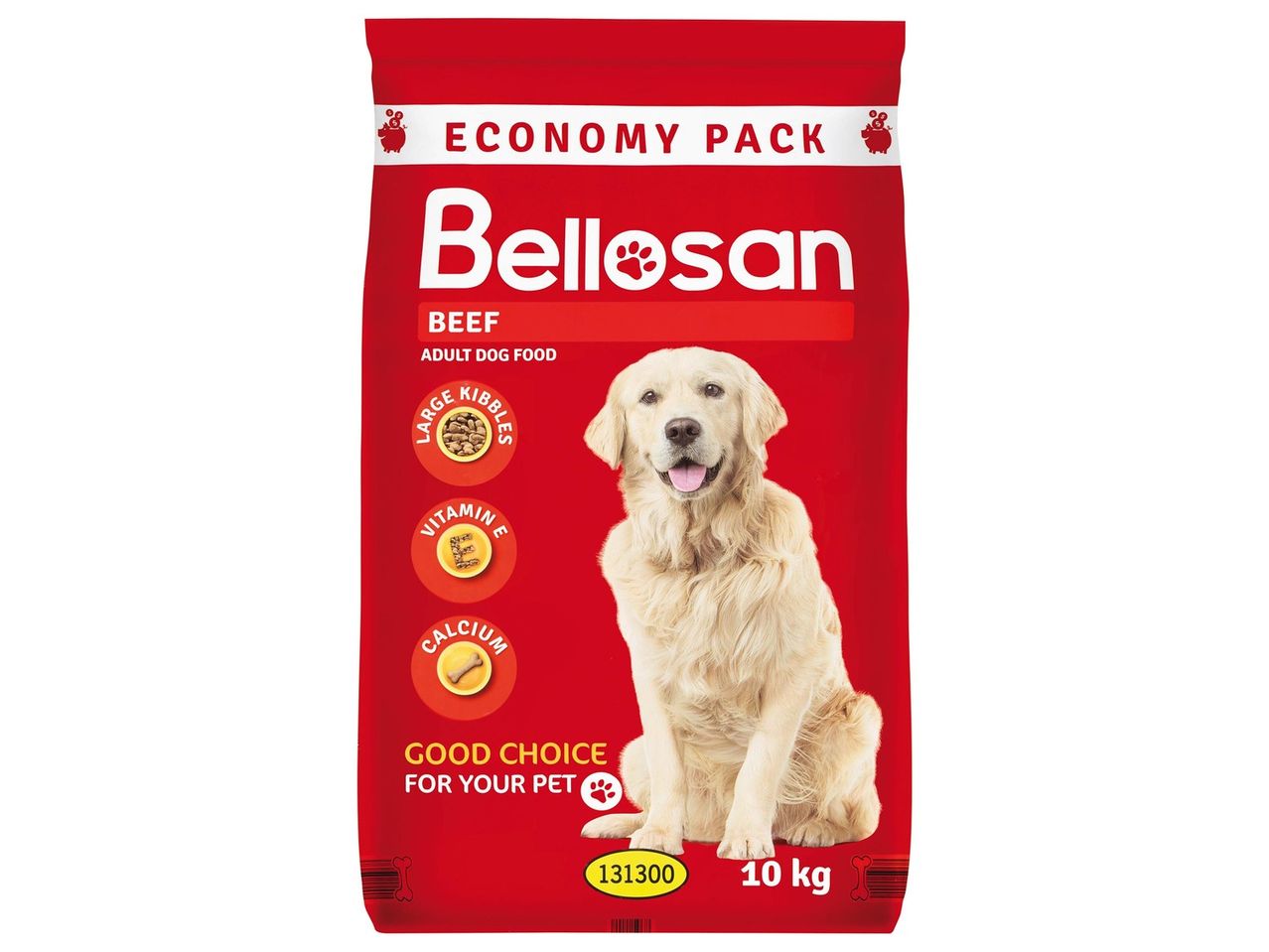 Bellosan kutyaeledel, marha, 10 kg.