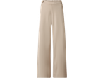 ESMARA ženske široke hlače u bež boji sa zlatnim gumbima na struku.