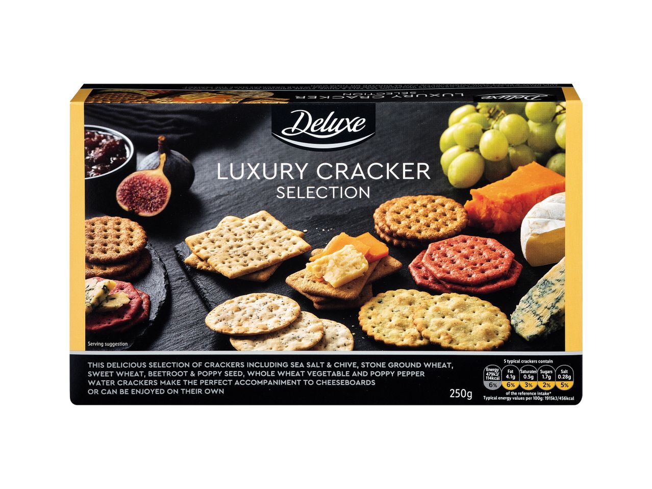 Go to full screen view: Deluxe Premium Cracker Selection - Image 1