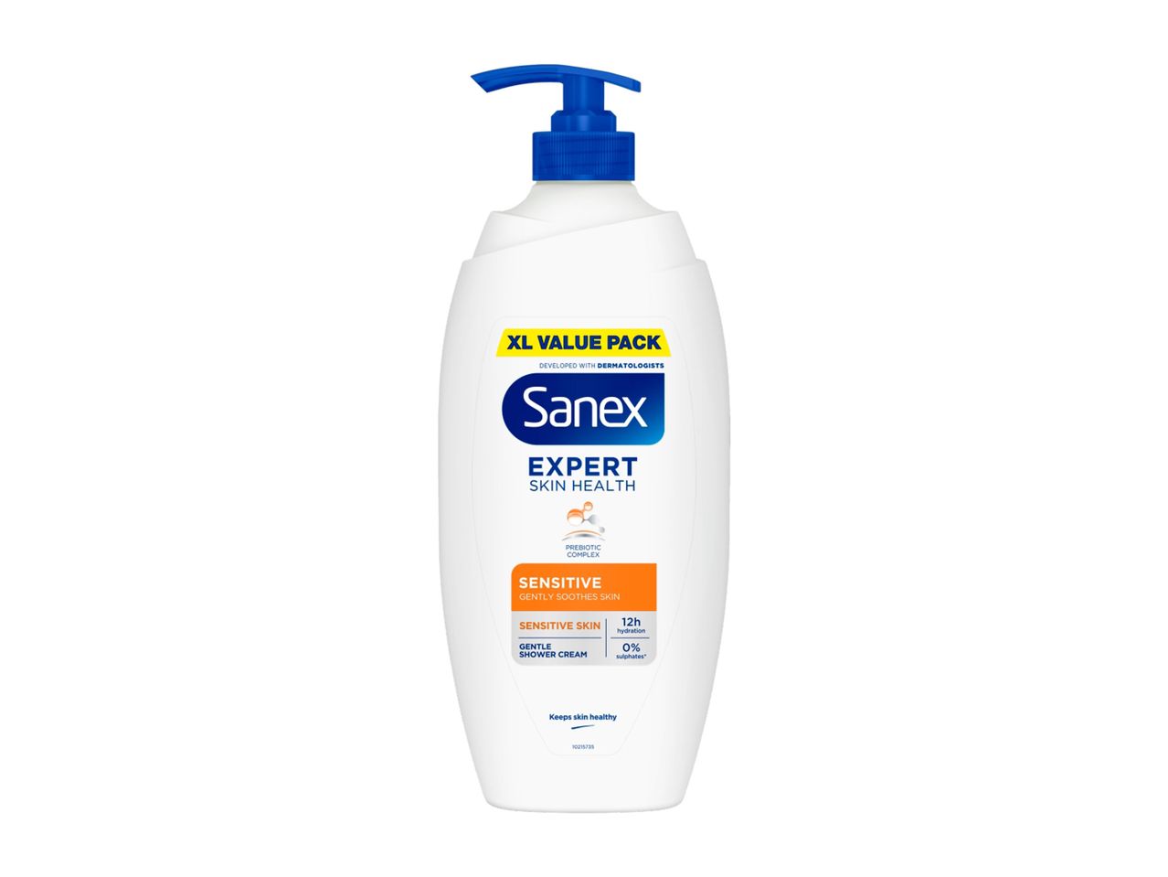 Sanex Expert Skin Health Sensitive Gentle Shower Cream, XL Value Pack