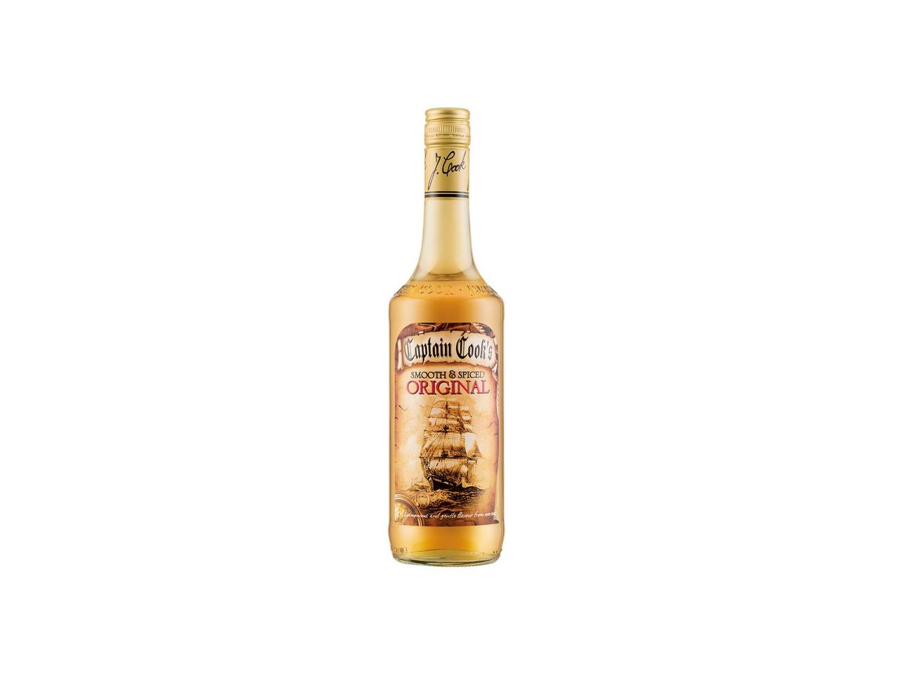 Go to full screen view: James Cook Spiced Rum - Image 1