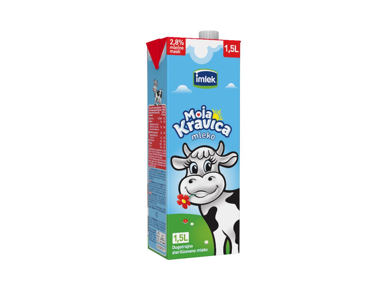 Tetrapak mleka Moja Kravica