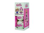 LOL Surprise! balls in a display box.