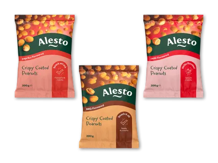 ALESTO Peanuts i sprød dej