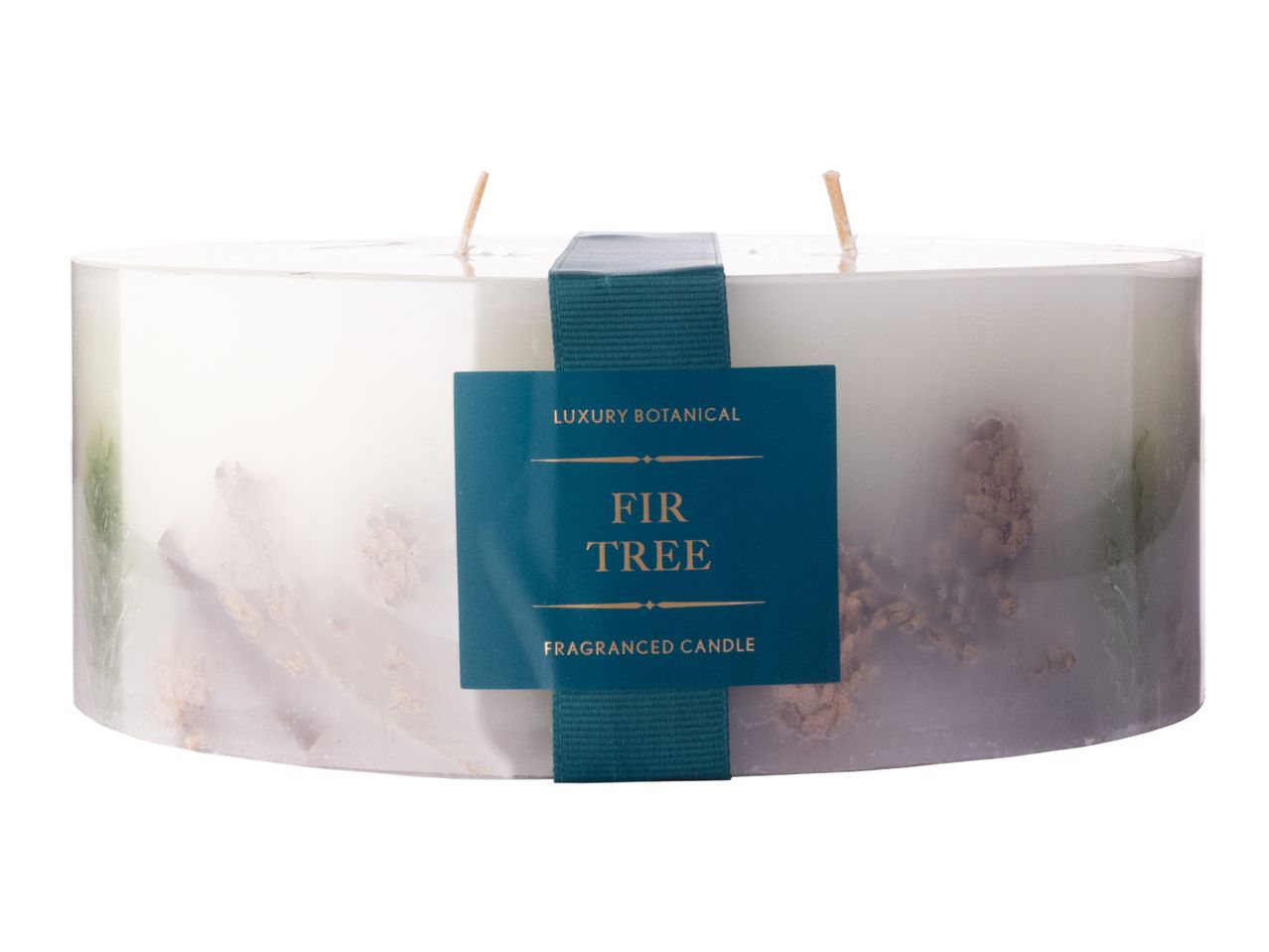 Winter Inclusion Candle 1.7kg Centrepiece Candle - Fir Tree
