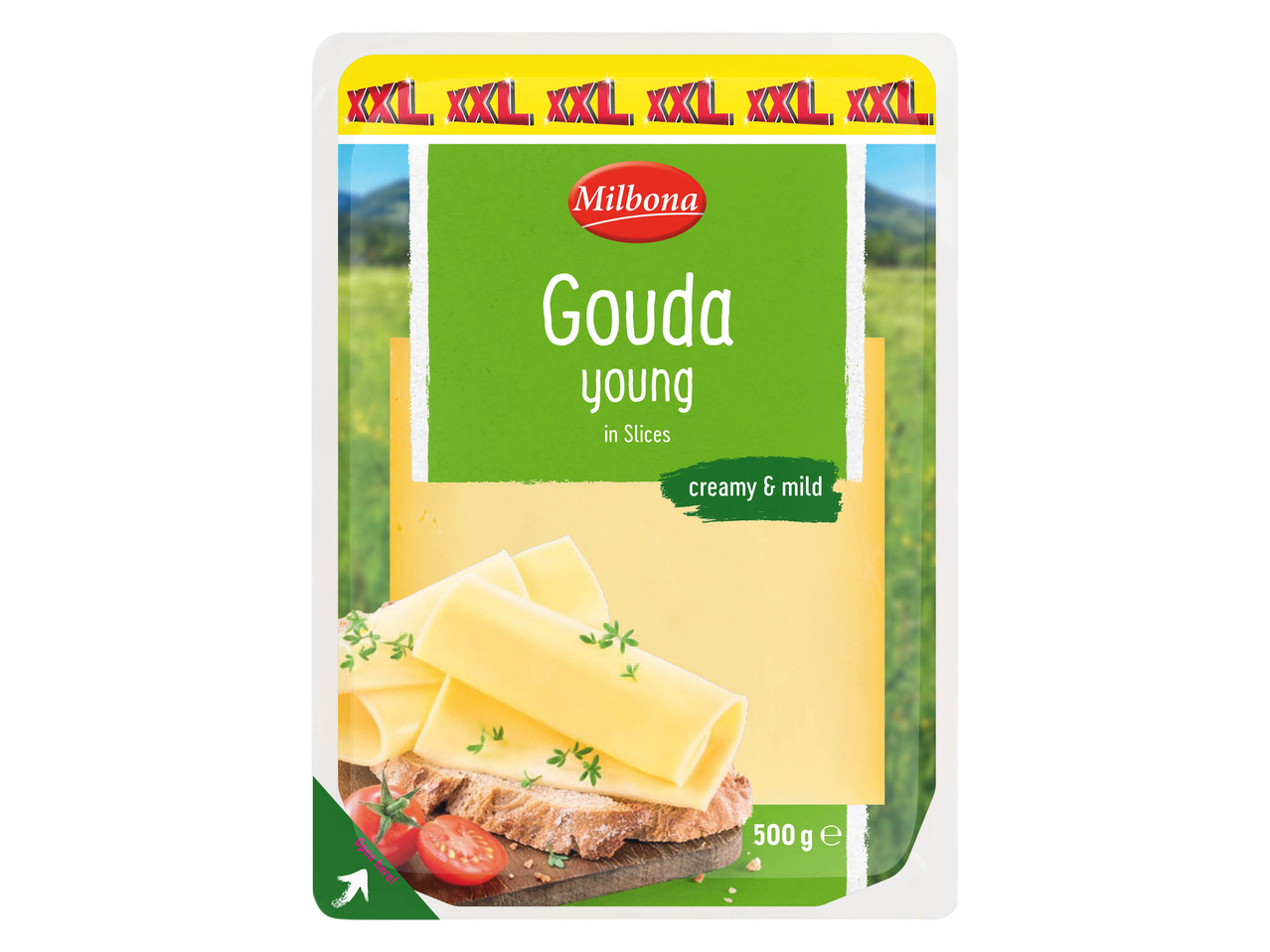Sliced Gouda Cheese