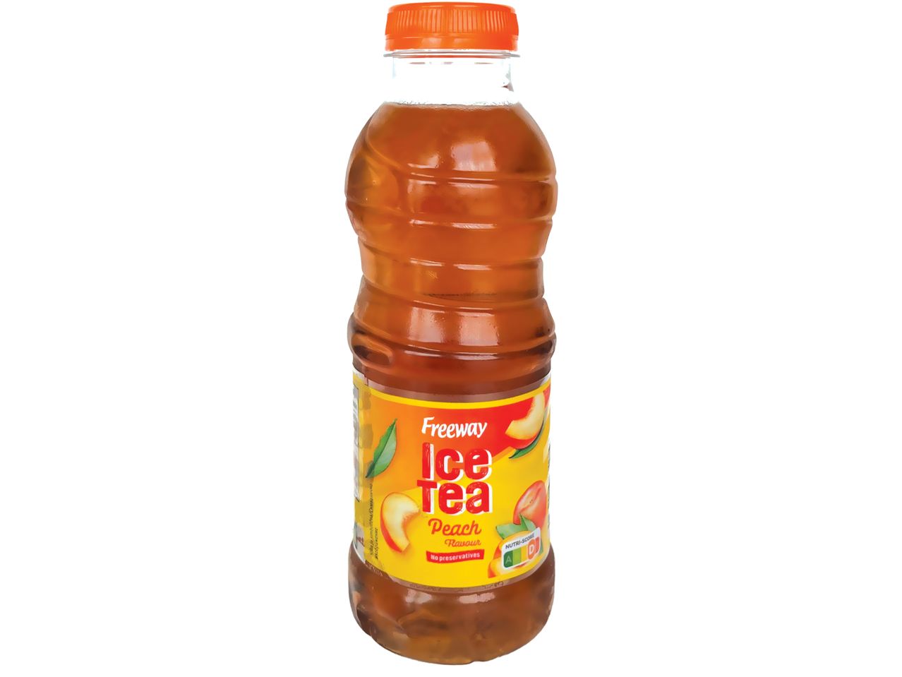 Бутилка Freeway Ice Tea с вкус на праскова.