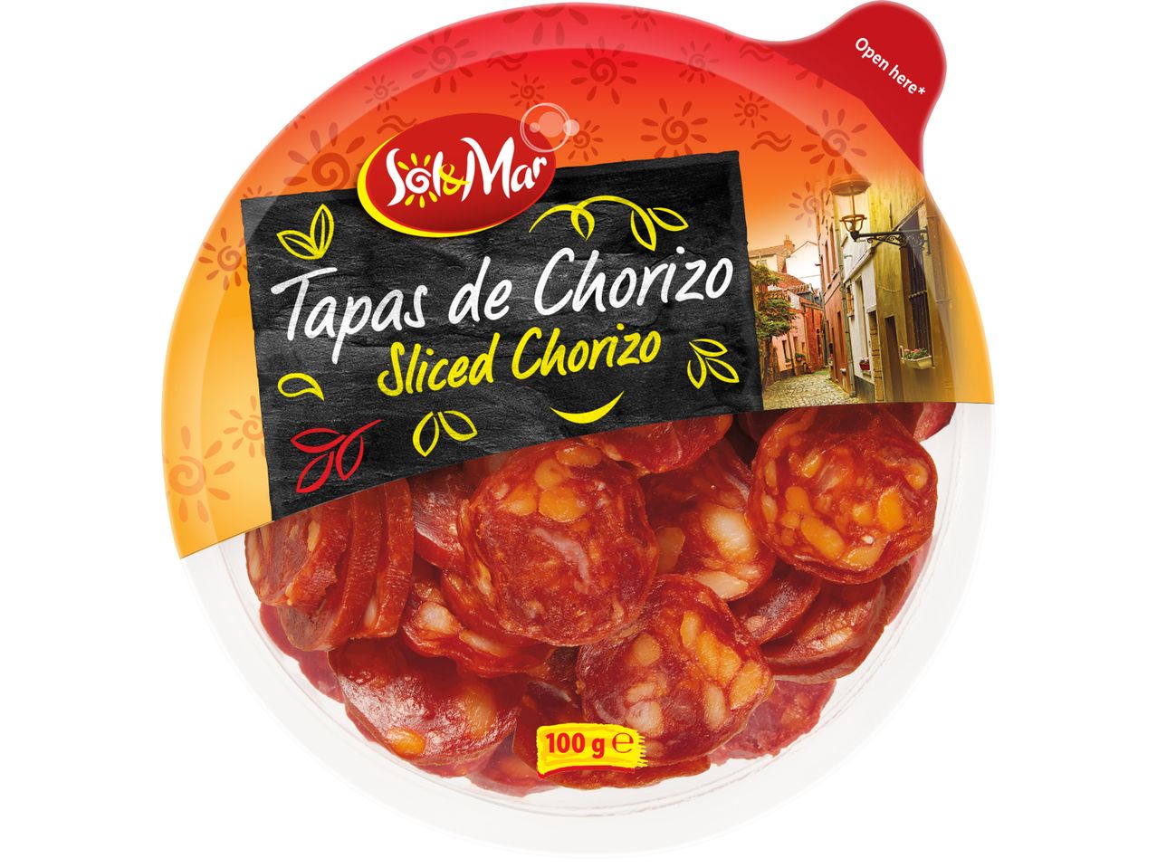 Tapas de Chorizo от  JuM,  подготвени за сервиране.