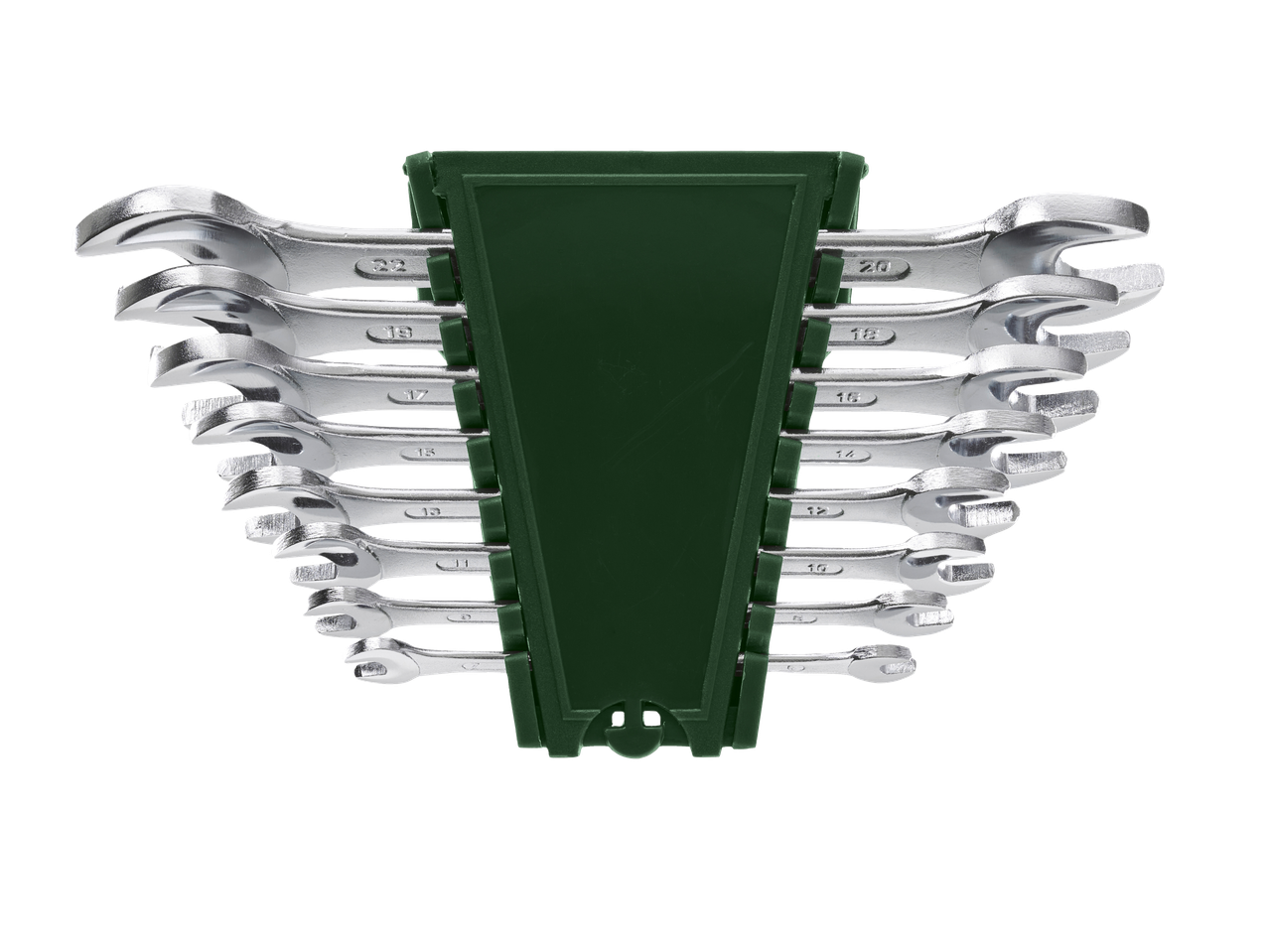 Сет кључева у зеленом држачу.