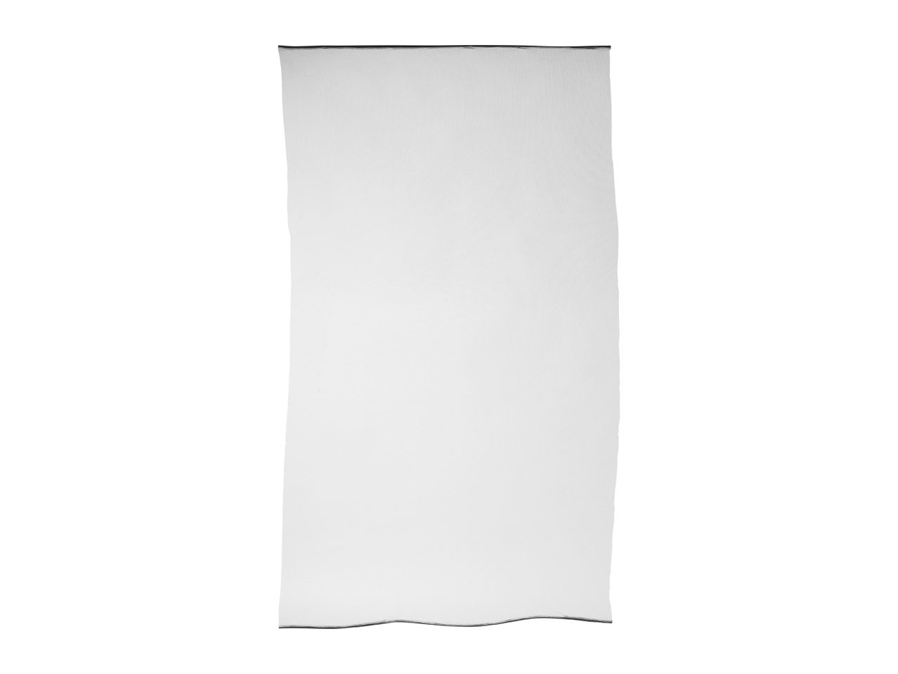 White Floor-To-Ceiling Window Insect Screen - 1 Piece