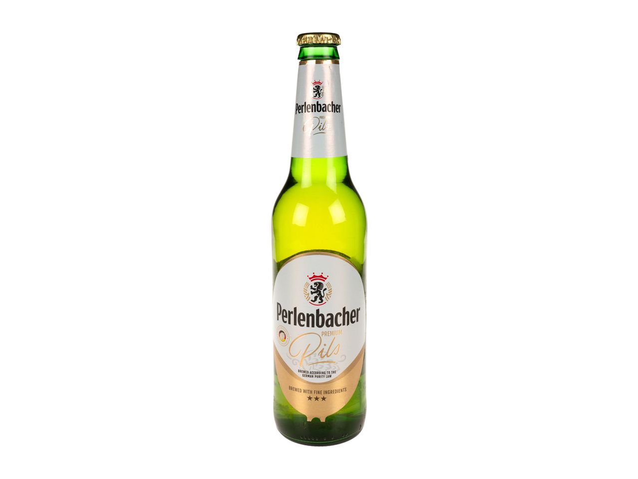 Sticla Perlenbacher Pils Premium.