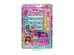 Polly Pocket Gabby's Dollhouse playset with figures and accessories.