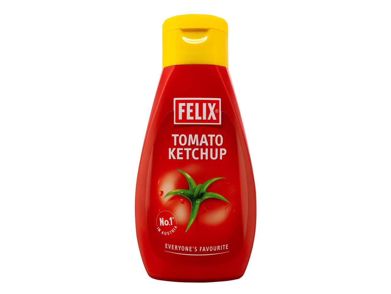 Felix ketchup üveg.