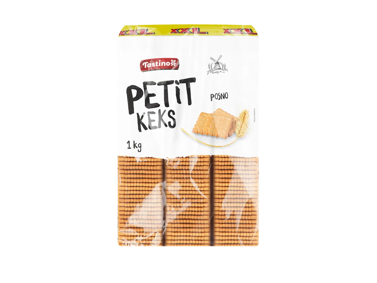 Tastino Petit keks XXL pakovanje od 1 kg.