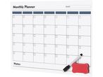 A Magnetic WeeklyPlanner with marker and eraser.