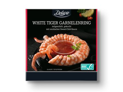 Deluxe ASC White Tiger Garnelenring