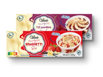 Gelatelli Dessertgenuss Eisspezialitäten