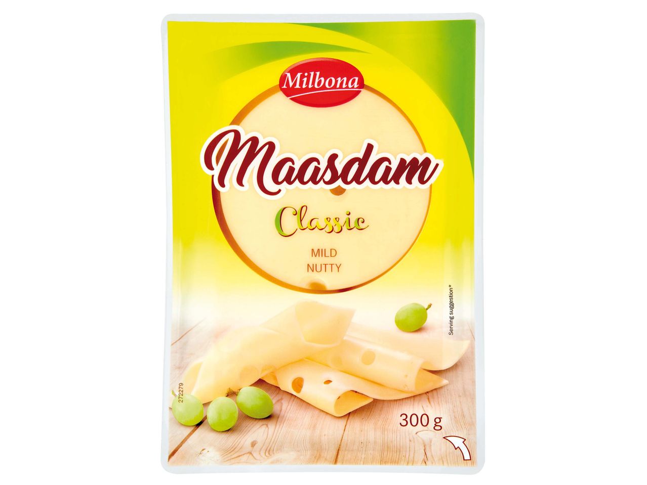 Ugrás a teljes képernyős nézethez: Laktózmentes maasdamer sajt – Kép 1
