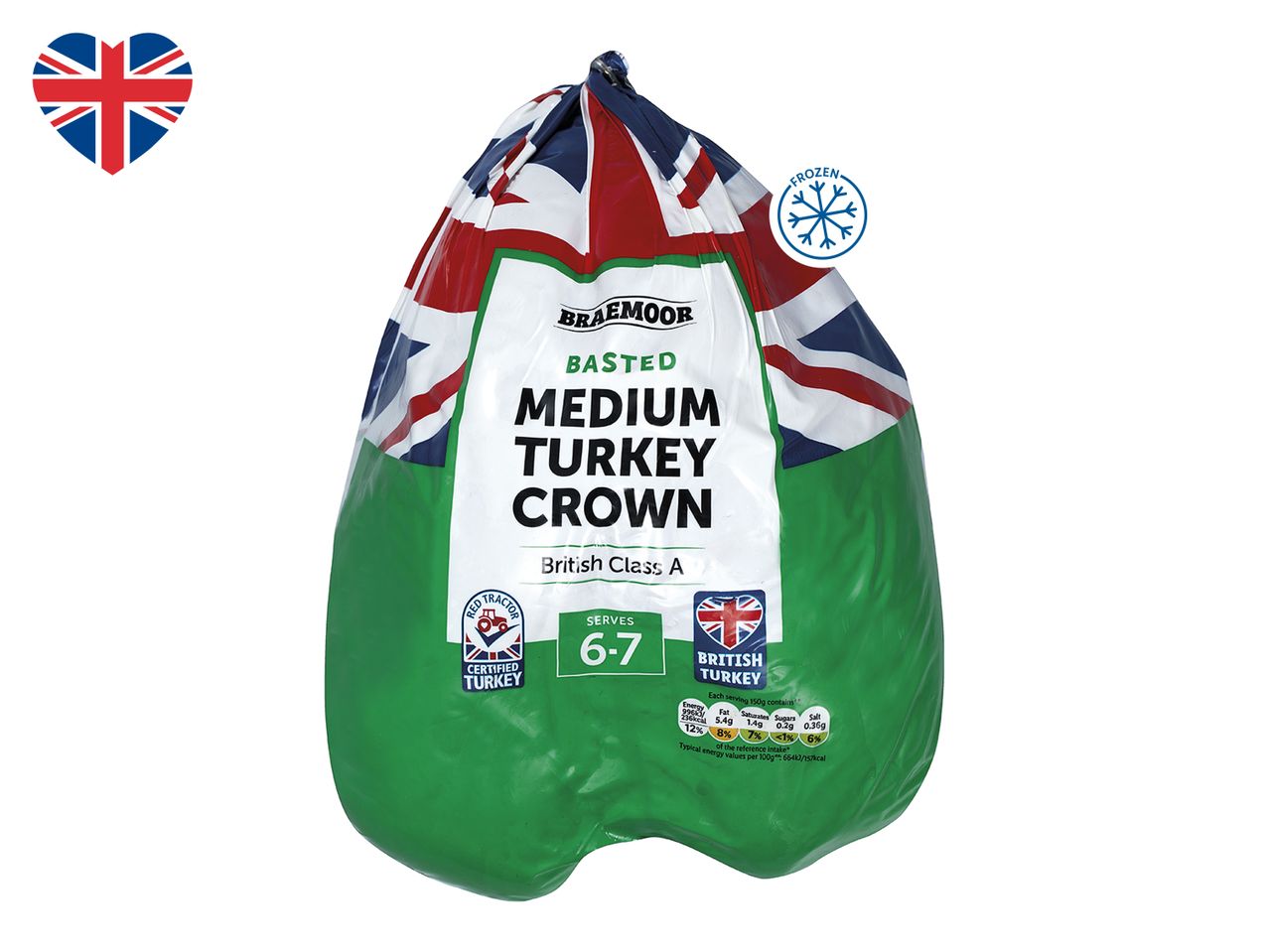 Go to full screen view: Braemoor British Medium Turkey Crown - Image 1