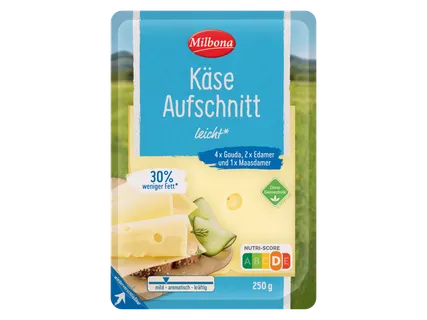 Milbona Käse Aufschnitt