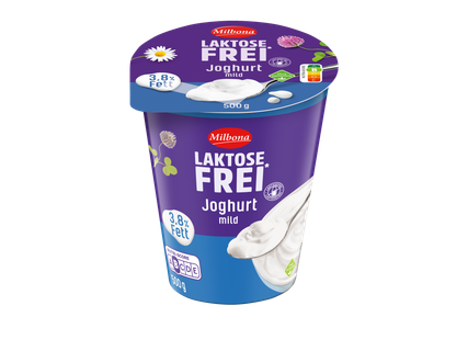 Milbona Laktosefreier Joghurt, mild