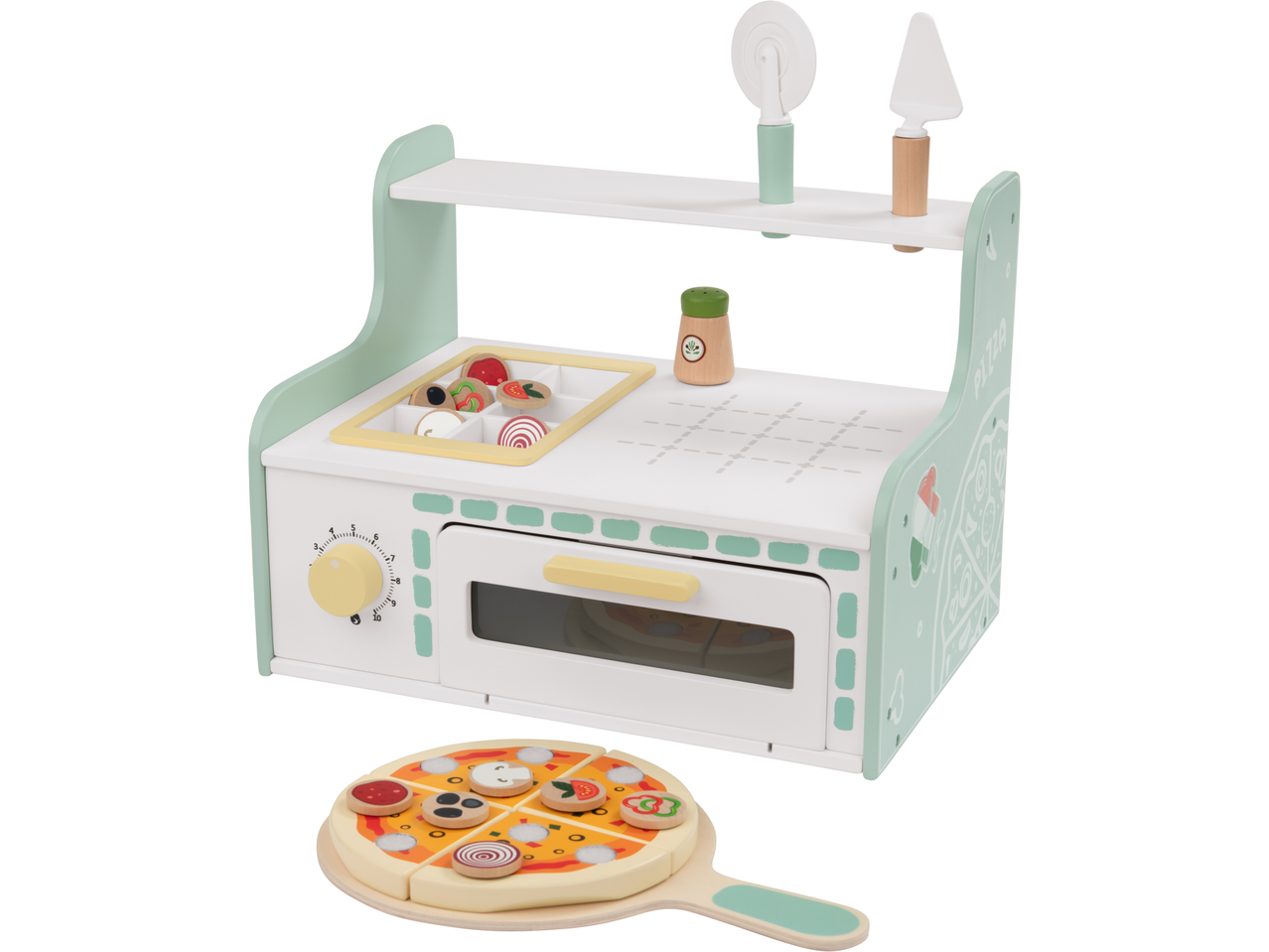 Wooden Pizza Oven/Ice Cream Wagon LIDL