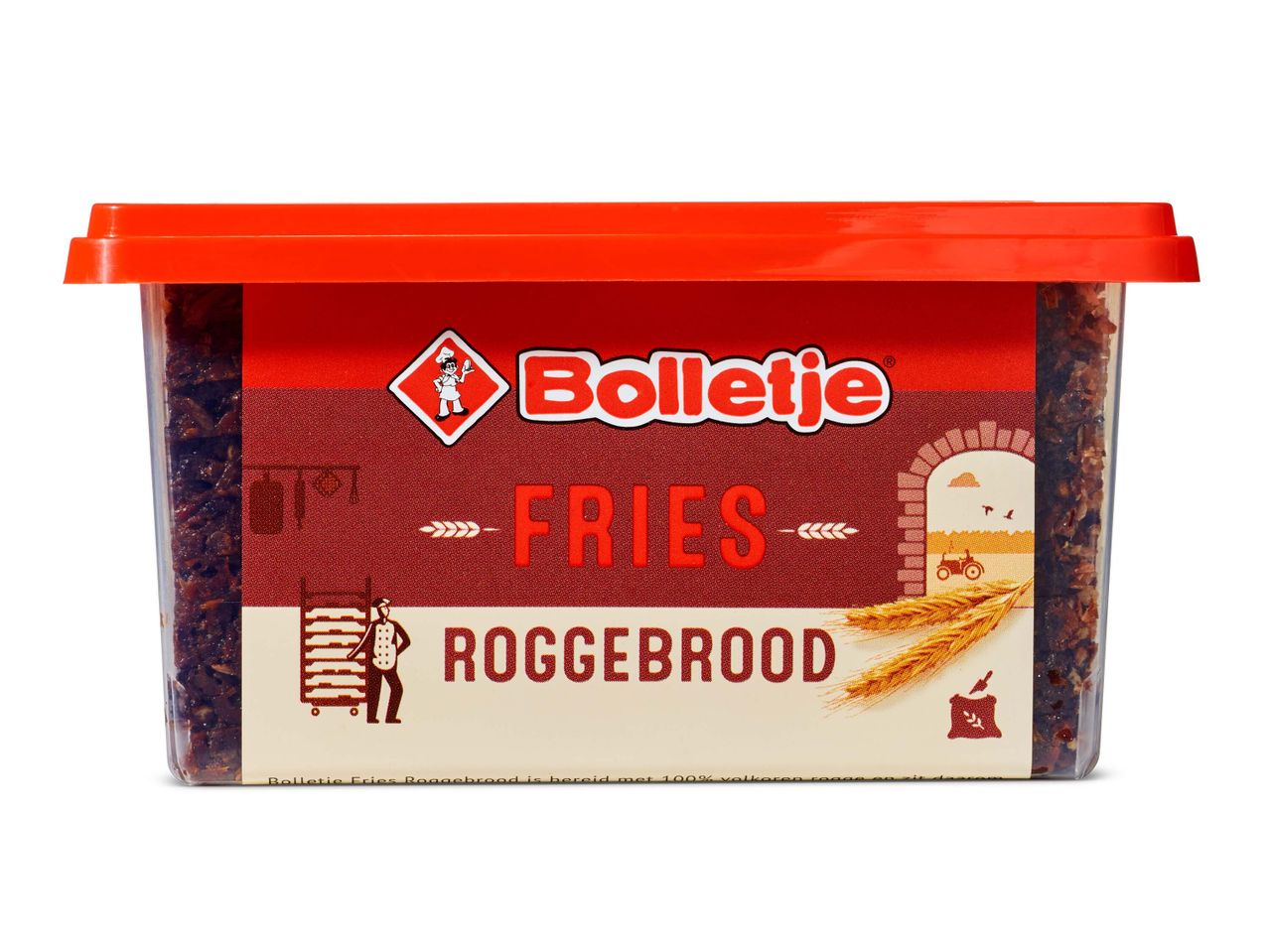 Ga naar volledige schermweergave: Bolletje Fries roggebrood - afbeelding 1