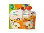 Lupilu økologisk æble, fersken & mango puré (4 stk).
