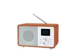 TRONIC® radio sa drvenim kućištem i digitalnim ekranom.