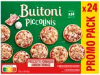 Buitoni Piccolinis Prosciutto Formaggio, 24 mini-pizzas en pack promo.
