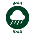 IP44 märgis: pritsmekaitse.