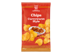 Currywurst-style chips, smaak van Duitsland.